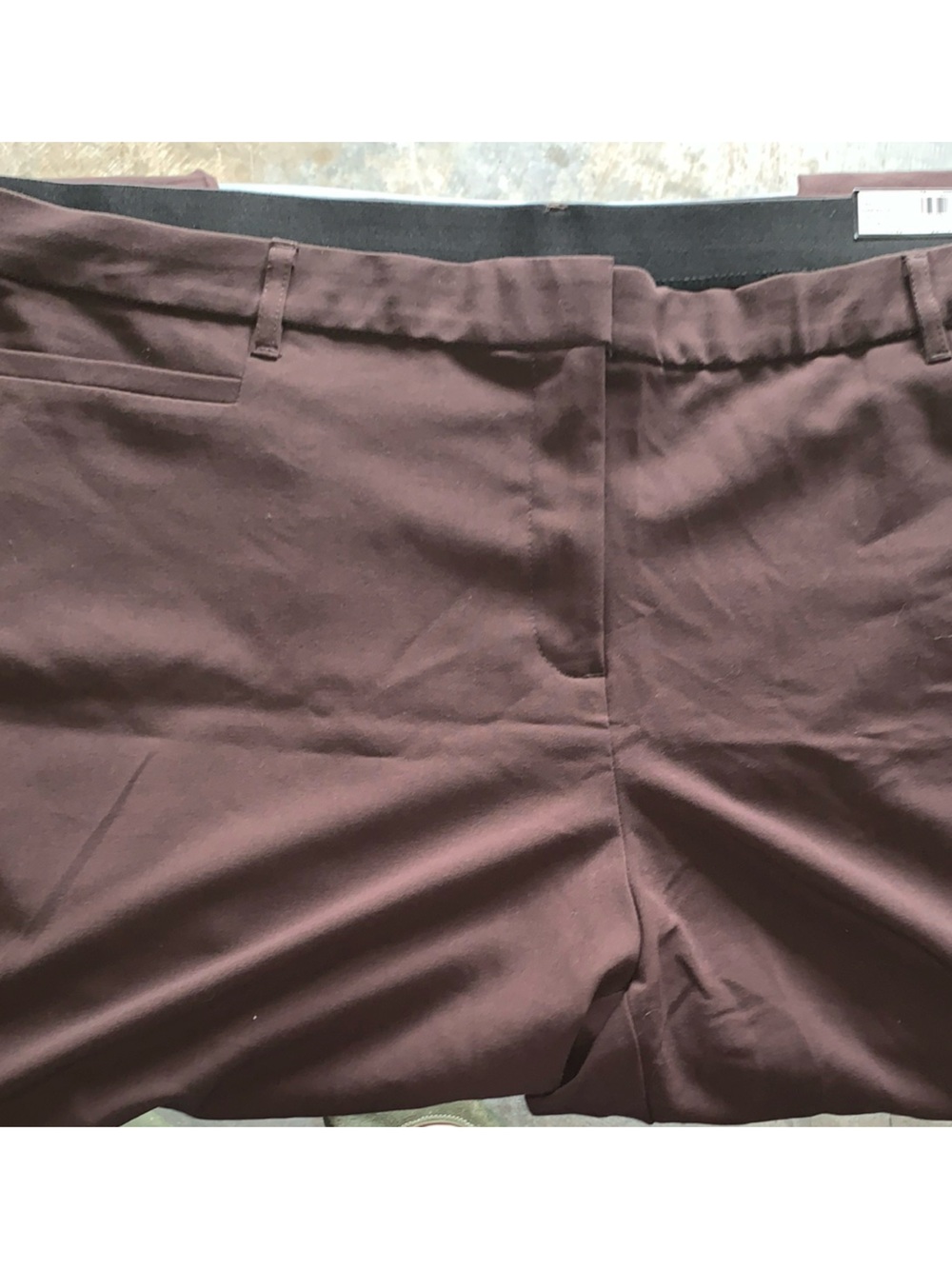 Kim Rogers Chocolate Brown Straight pants